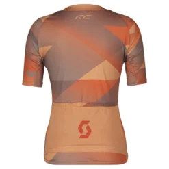 Scott RC Premium Climber Women's Short Sleeve Jersey - Rose Beige/Braze Orange -Sportful Shop 4038777506A