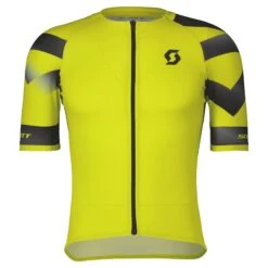 Scott RC Premium Climber Men's Short Sleeve Jersey - Braze Orange/Dark Grey -Sportful Shop 4038805083 1