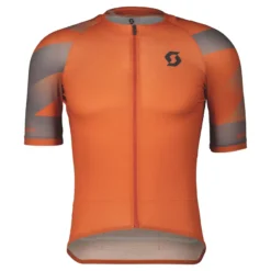 Scott RC Premium Climber Men's Short Sleeve Jersey - Braze Orange/Dark Grey -Sportful Shop 4038807516