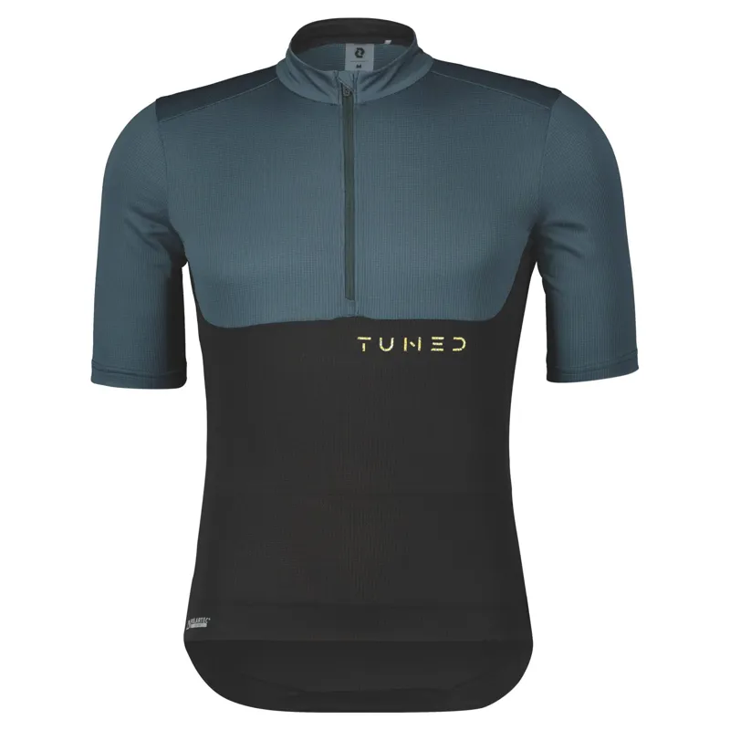 Scott Gravel Tuned Men's Short Sleeve Jersey - Black/Aruba Green 4 Scott Gravel Tuned Men's Short Sleeve Jersey - Black/Aruba Green - Image 2