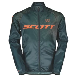 Scott RC Pro WB Junior Jacket - Aruba Green/Braze Orange -Sportful Shop 4039687549