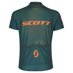 Scott RC Pro Junior Short Sleeve Jersey - Aruba Green/Braze Orange -Sportful Shop 4039697549A