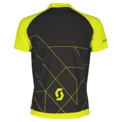 Scott RC Team Junior Short Sleeve Jersey - Black/Sulphur Yellow -Sportful Shop 4039735024A