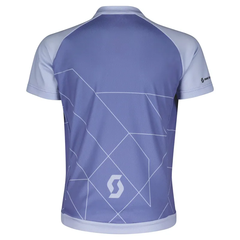Scott RC Team Junior Short Sleeve Jersey - Dream Blue/Moon Blue 8 Scott RC Team Junior Short Sleeve Jersey - Dream Blue/Moon Blue - Image 6