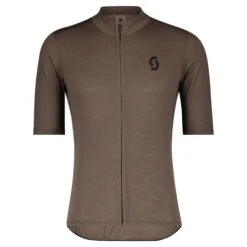 Scott Gravel Merino Men's Short Sleeve Jersey - Braze Orange/Dark Grey -Sportful Shop 4040917547 1