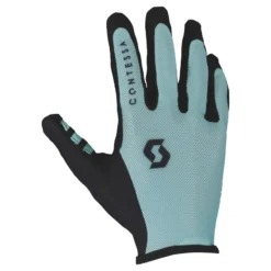 Scott Traction Contessa Signature Women's Long Finger Gloves - Topaz Green/Black