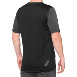 100 Percent Ridecamp Men's Short Sleeve Jersey - Charcoal/Black -Sportful Shop 41401 052 2