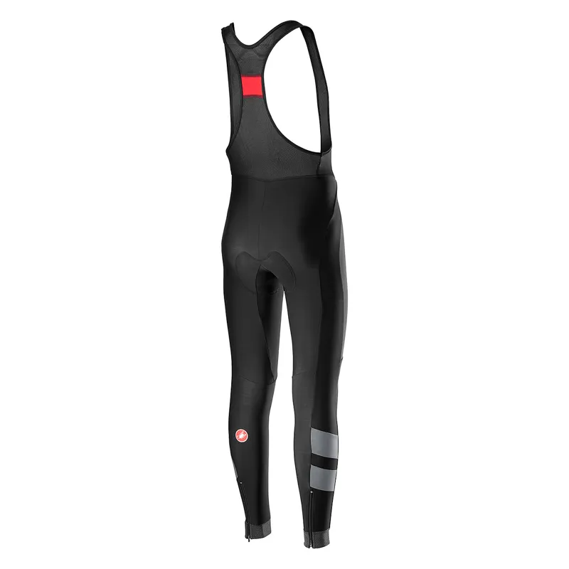 Castelli Velocissimo 4 Bib Tights - Black/Reflex 6 Castelli Velocissimo 4 Bib Tights - Black/Reflex - Image 4