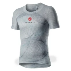 Castelli Pro Mesh Short Sleeve Base Layer - Silver Grey 9 Castelli Pro Mesh Short Sleeve Base Layer - Silver Grey -Sportful Shop 452002820p 870 01 1400wx1400h