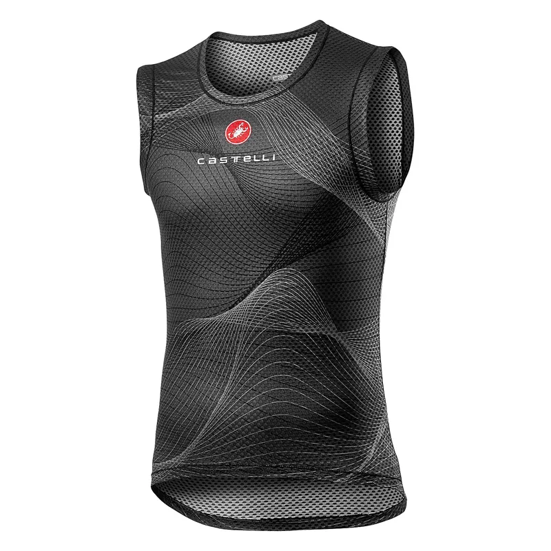 Castelli Pro Mesh Sleeveless Base Layer - Light Black 4 Castelli Pro Mesh Sleeveless Base Layer - Light Black - Image 2