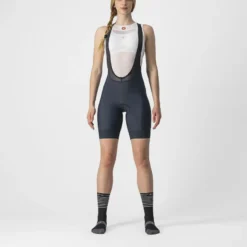 Castelli Prima Women's Bib Shorts - Black/Skylight -Sportful Shop 452006222p 414 01 1400Wx1400H