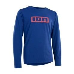 ION Logo DR Long Sleeve Youth MTB Jersey - Cloud Blue -Sportful Shop 47220 5011714 1