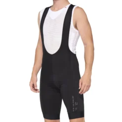 100 Percent Exceeda Men's Bib Shorts - Black/White -Sportful Shop 49004 011