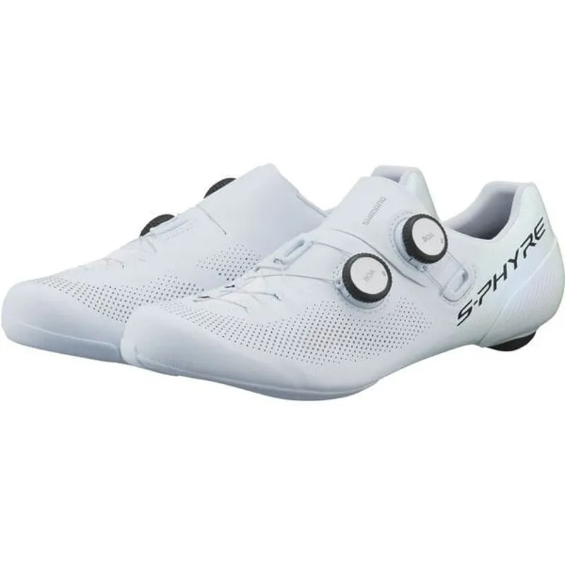 Shimano S-PHYRE RC9 Men's Road Shoes - White 7 Shimano S-PHYRE RC9 Men's Road Shoes - White - Image 5