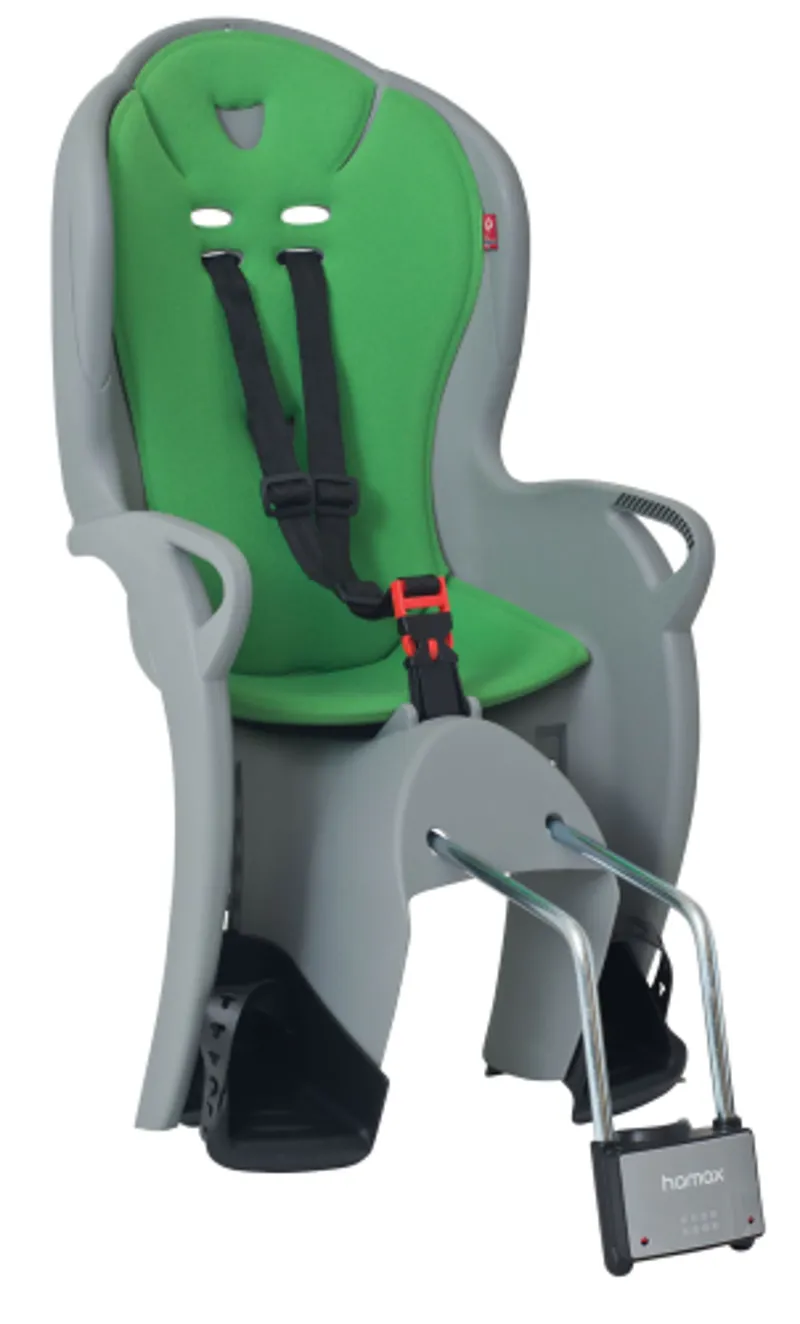 Hamax Kiss Rear Frame Mount Childseat - Black/Red 3 Hamax Kiss Rear Frame Mount Childseat - Black/Red