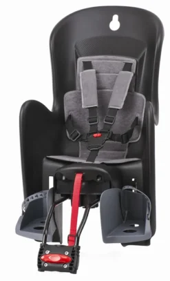 Polisport Bilby Reclinable Frame Fix Childseat - Black/Grey