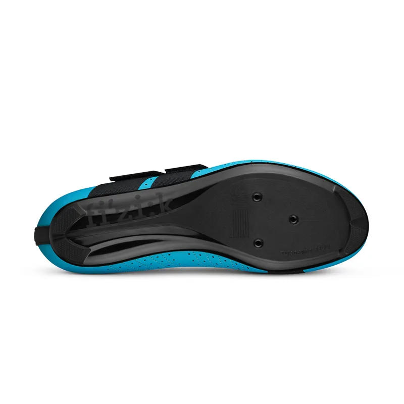 Fizik R5 Tempo Powerstrap Road Shoes - Blue/Black 7 Fizik R5 Tempo Powerstrap Road Shoes - Blue/Black - Image 5
