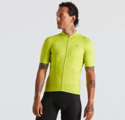 Specialized RBX Comp Mirage Men's Short Sleeve Jersey - Hyper Green -Sportful Shop 64022 421 APP RBX COMP MIRAGE JERSEY SS MEN HYP M HERO