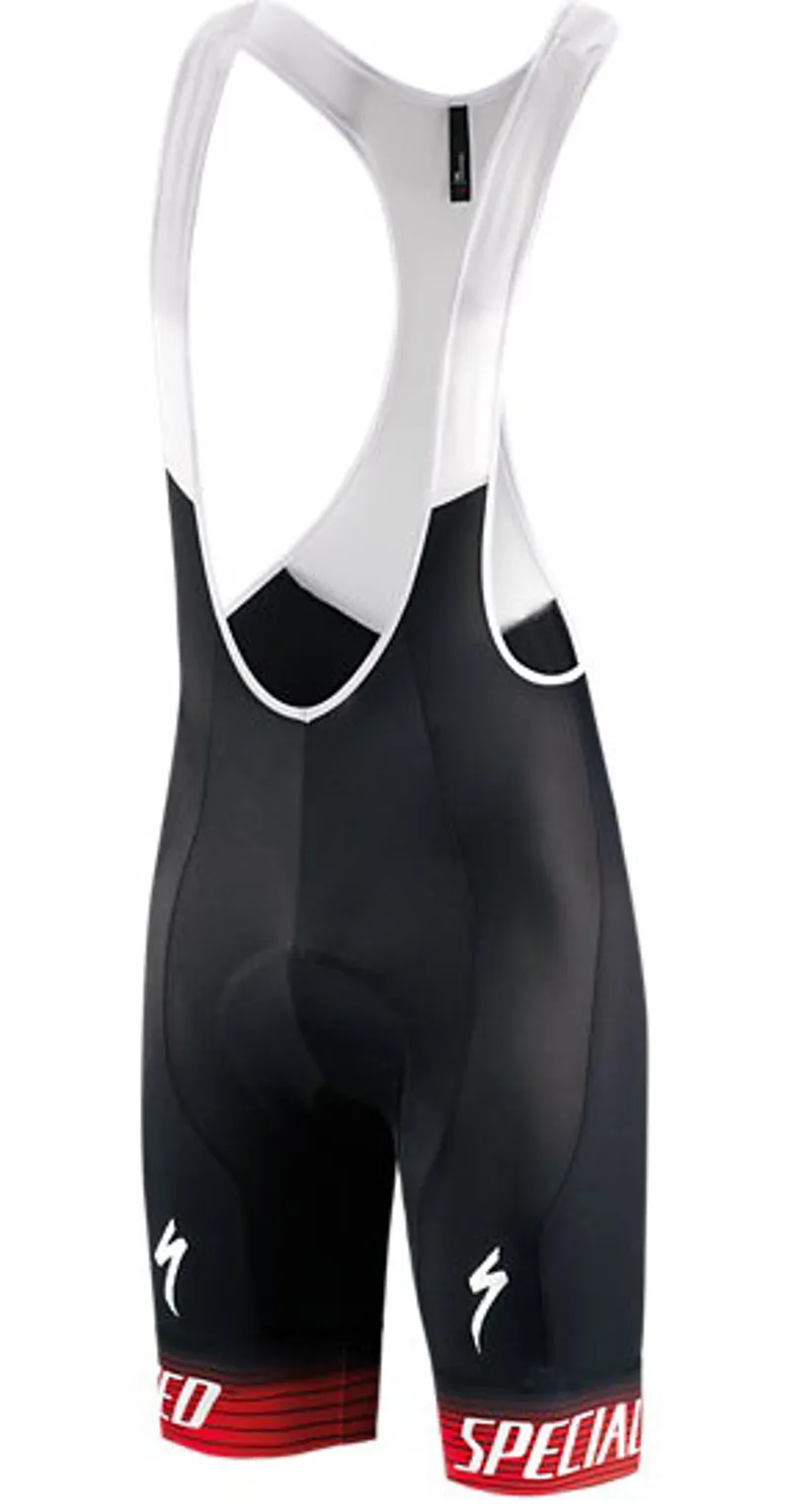 Specialized RBX Comp Logo Team Bib Shorts - Black/Rocket Red 3 Specialized RBX Comp Logo Team Bib Shorts - Black/Rocket Red