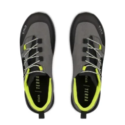 Fizik X2 Terra Ergolace MTB Shoes - Grey/Yellow -Sportful Shop 6671BLKYEL