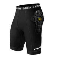 G-Form EX-1 Youth Protective Liner Shorts - Black/Yellow