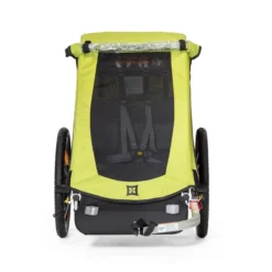 Burley Minnow Child Trailer - Green -Sportful Shop 7 2019 minnow front