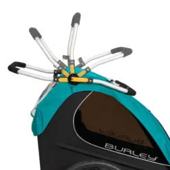 Burley Encore X Child Trailer - Turquoise -Sportful Shop 7 encore x handlebar webex