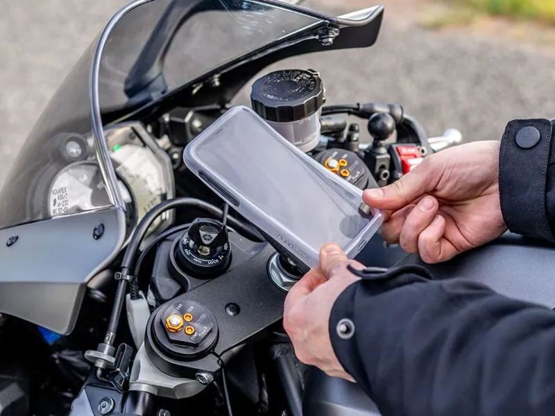 Quad Lock Motorcycle Fork Stem Mount - Black 6 Quad Lock Motorcycle Fork Stem Mount - Black - Image 4