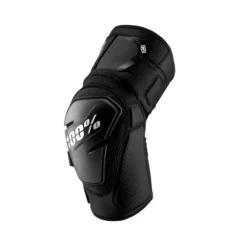 100 Percent Fortis Knee Guards - Grey Heather/Black -Sportful Shop 90220 001