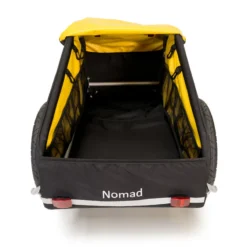 Burley Nomad Luggage Trailer - Yellow/Black - 16w -Sportful Shop 945203 nomad inside empty shadow