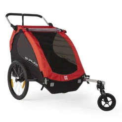Burley Honeybee Child Trailer - Red - One Size -Sportful Shop 949209 honey bee main 2000px
