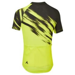 Altura Airstream Kids Short Sleeve Jersey - Hi-Viz Yellow/Olive