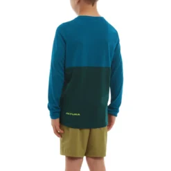Altura Spark Trail Kids Long Sleeve Jersey - Blue/Teal -Sportful Shop AL25KMESS1 51387 05