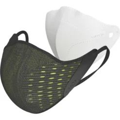 AirPop Active Face Mask - Black/Yellow -Sportful Shop APOP43348 3