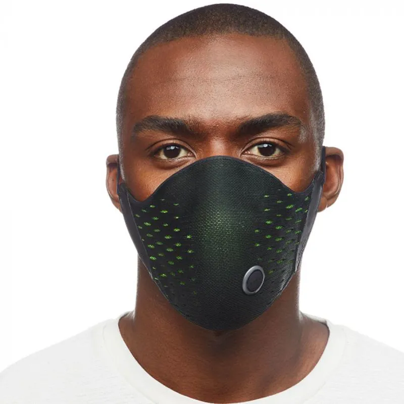 AirPop Active+ Halo Smart Face Mask - Black/Yellow 4 AirPop Active+ Halo Smart Face Mask - Black/Yellow - Image 2