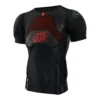 Troy Lee Designs Stage Ghost D30 Men's Short Sleeve Base Layer - Black -Sportful Shop B23 STAGE GHOST SHIRT BLK 01