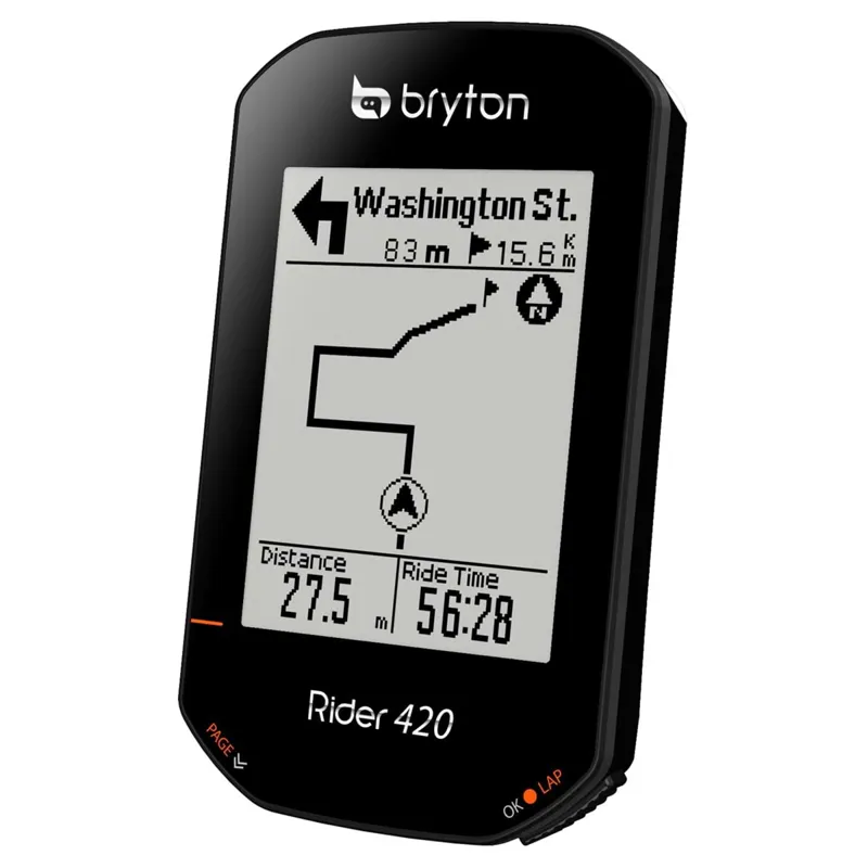 Bryton Rider 420H GPS Cycle Computer Bundle With Heart Rate 4 Bryton Rider 420H GPS Cycle Computer Bundle With Heart Rate - Image 2