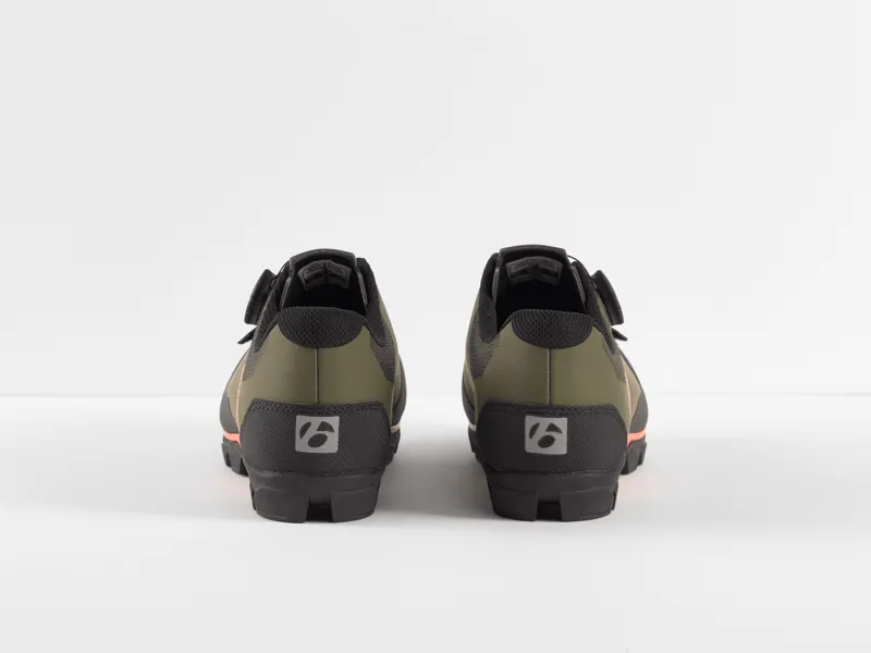Bontrager Foray MTB Shoes - Olive Grey/Orange 7 Bontrager Foray MTB Shoes - Olive Grey/Orange - Image 5