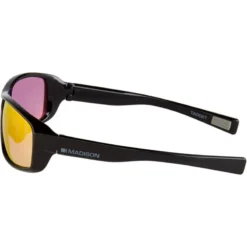 Madison Target Sunglasses - Gloss Black Frame/Pink Mirror Lens -Sportful Shop CK8804 3