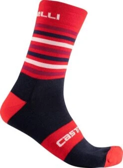 Castelli Gregge 15 Men's Socks - Savile Blue/Dusk Blue -Sportful Shop CS17560REDSavileBLU 1