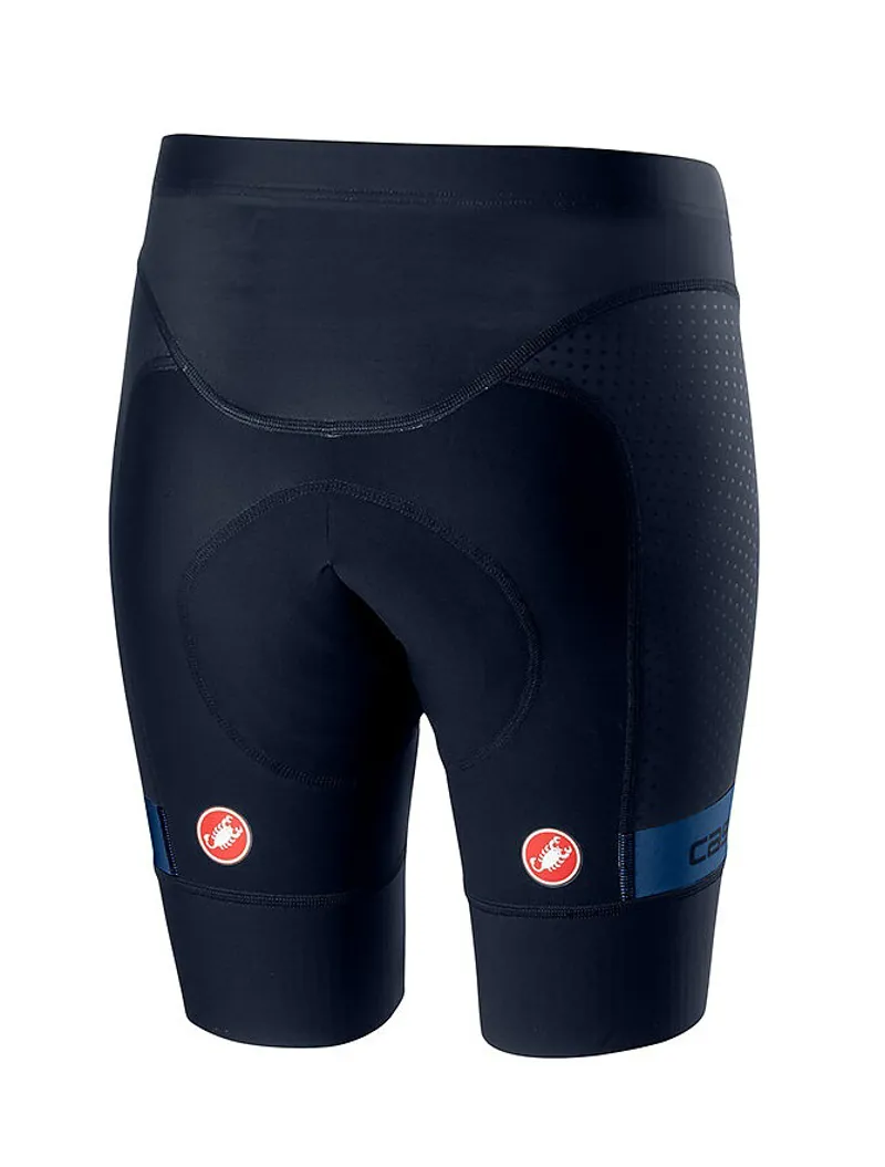 Castelli Free Aero Race 4 Womens Lycra Short Team - Savile Blue/Agate 5 Castelli Free Aero Race 4 Womens Lycra Short Team - Savile Blue/Agate - Image 3