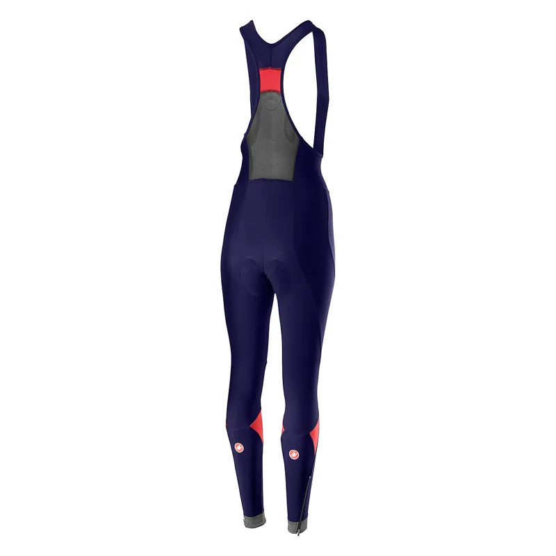 Castelli Velocissima Womens Bibtights - Savile Blue/Brilliant Pink 3 Castelli Velocissima Womens Bibtights - Savile Blue/Brilliant Pink