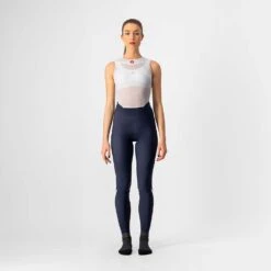 Castelli Velocissima Women's Cycling Tights - Dark Grey -Sportful Shop CS19545SavileBLUSoftPNK 1
