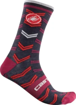 Castelli Transition 18 Socks - Savile Blue -Sportful Shop CS19564SavileBLU