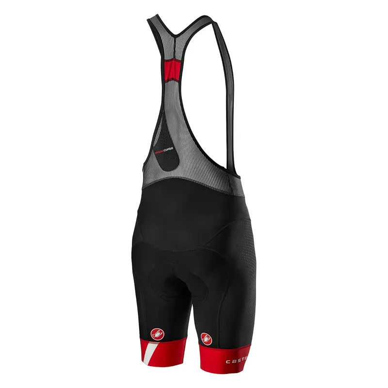 Castelli Free Aero Race 4 Bibshort Kit - Black/Red 5 Castelli Free Aero Race 4 Bibshort Kit - Black/Red - Image 3