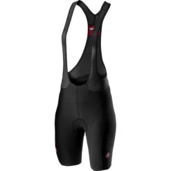 Castelli Velocissima 2 Womens Bibshorts - Black/White/Dark Grey -Sportful Shop CS20059BLKRED 2 2