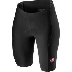 Castelli Velocissima 2 Womens Lycra Shorts - Black -Sportful Shop CS20060BLKFluo 3