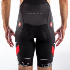 Castelli Competizione Kit Bib Shorts - Black/White/Red -Sportful Shop CS21007BlackWhiteRed 4