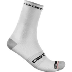 Castelli Rosso Corsa Pro 15 Socks - Savile Blue -Sportful Shop CS21026White 1