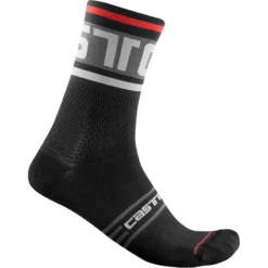 Castelli Prologo 15 Men's Socks - Steel Blue/Pop Orange/Black -Sportful Shop CS21028Black
